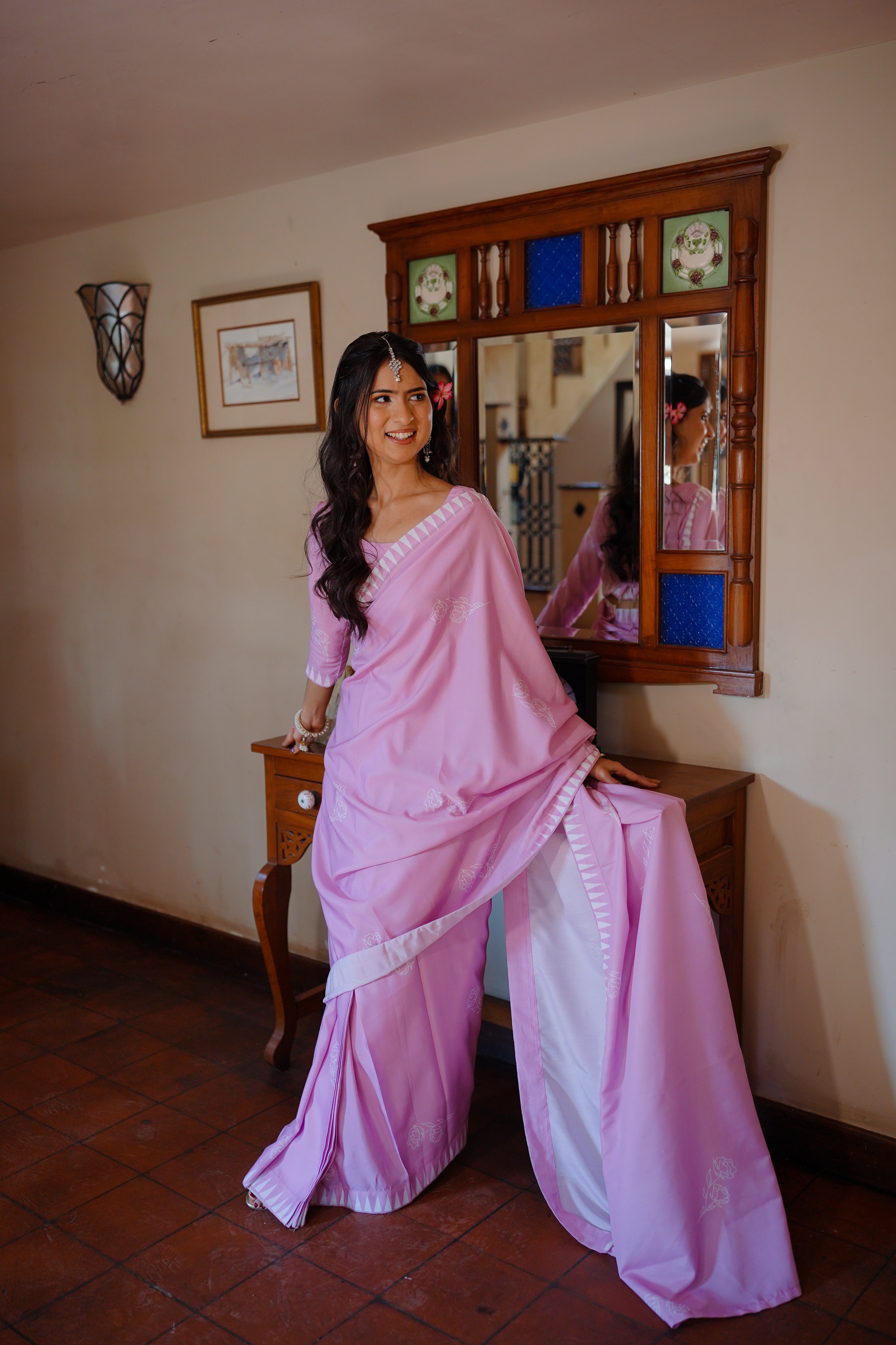 Petal drape
